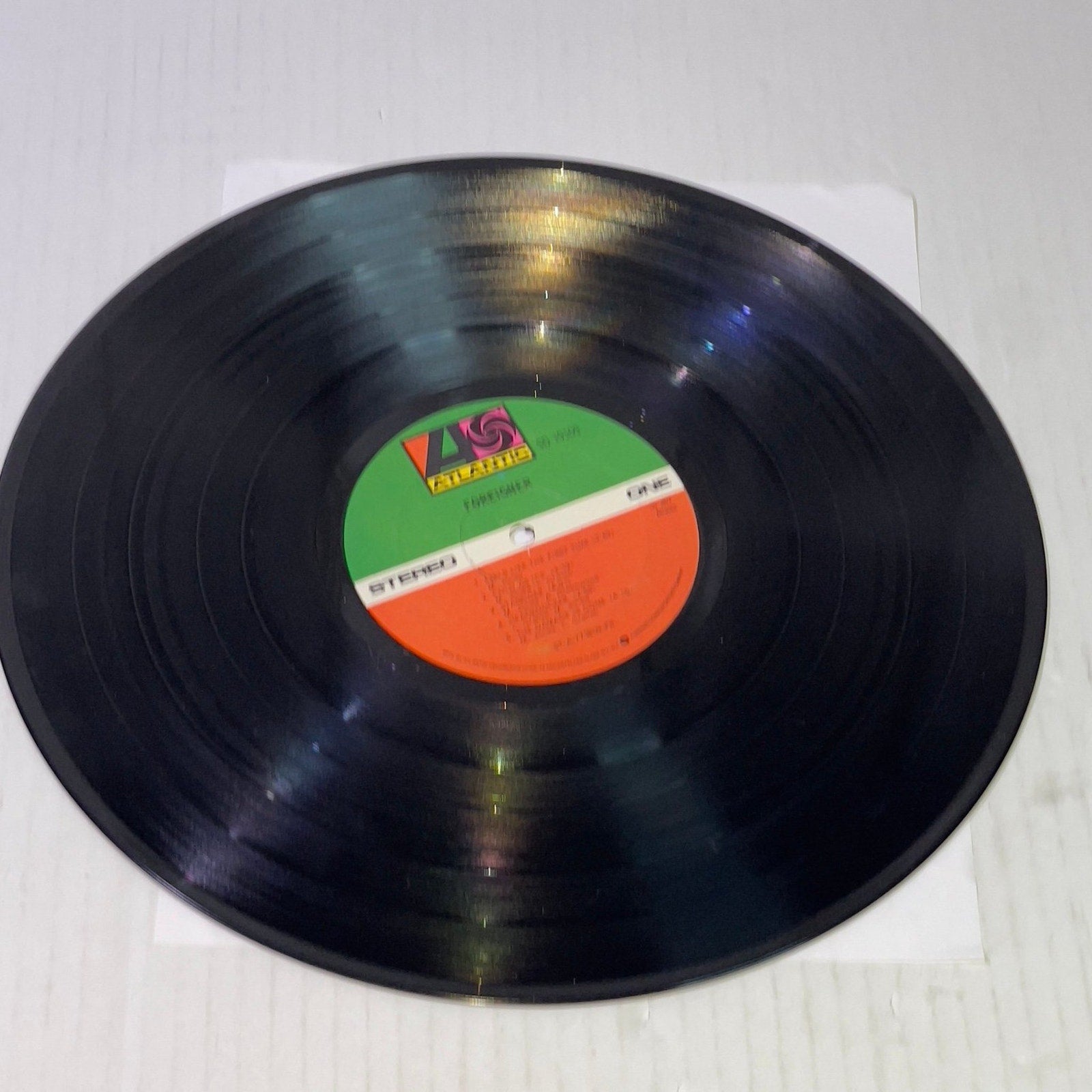 Foreigner VINYL RECORD 1977 SD 19109 Atlantic SD 18215, stereo LIKE NEW CONDITION